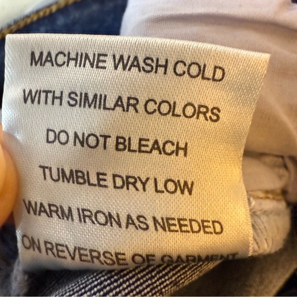 A.Z.I. | High-Waist Wide Leg Jeans with Button Detail down the Leg | Sz 12 - Picture 9 of 10